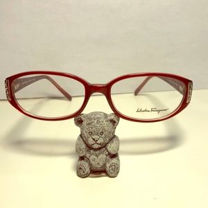 New Salvatore Ferragamo eyeglasses/demo lenses